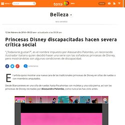 Fotos: Princesas Disney discapacitadas, una polémica idea de belleza