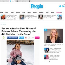 Danish Princess Athena Celebrates 4th Birthday With Photos in the Snow