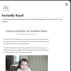 Princess Charlotte, the headline maker