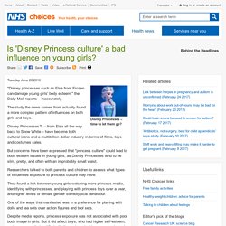 Is 'Disney Princess culture' a bad influence on young girls?