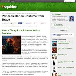 Princess Merida Costume from Brave