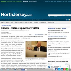 Principal embraces power of Twitter