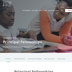 Principal Fellowships - Chicago Public Education Fund