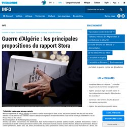 [article] Guerre d'Algérie : les principales propositions du rapport Stora
