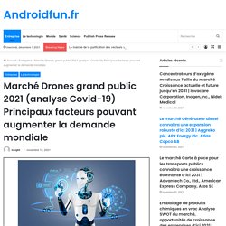 Marché Drones grand public 2021 (analyse Covid-19) Principaux facteurs pouvant augmenter la demande mondiale – Androidfun.fr
