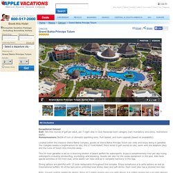 Grand Bahia Principe Tulum - Cancun - Mexico Hotels - Apple Vacations