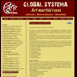 Global Systema - Club de Systema, art martial russe