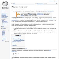 Principle of explosion