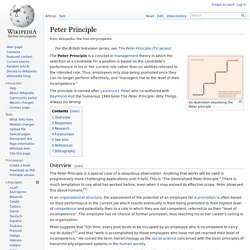 Peter Principle