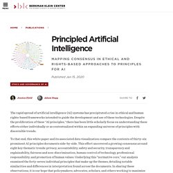 Principled Artificial Intelligence