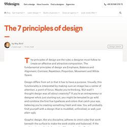 The 7 principles of design - 99designs