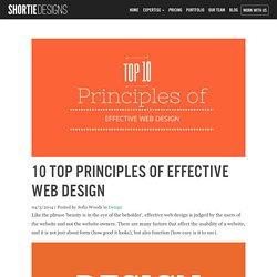 10 Top Principles of Effective Web Design - Shortie Designs