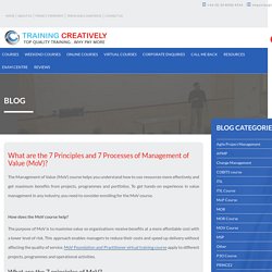 7 Principles and 7 Processes of Management of Value (MoV)? - Training Creatively