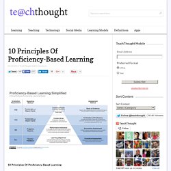 10 Principles of Proficiency-Based Learning
