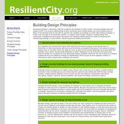 Building Design Principles