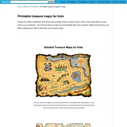 Printable treasure maps for kids