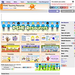 Primary PSHE Teaching Resources and Printables