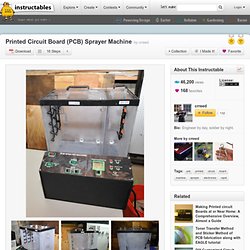 Printed Circuit Board (PCB) Sprayer Machine