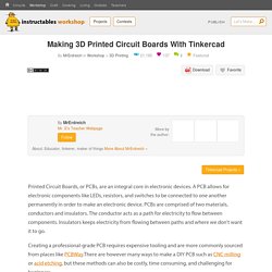 Making 3D Printed Circuit Boards With Tinkercad : 8 Steps