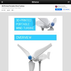3D-Printed Portable Wind Turbine on Behance