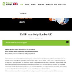 Dell Printer Support Number