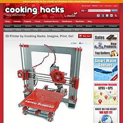 3D Printer by Cooking Hacks [ Prusa IT3 ] Imagine, Print, Go!
