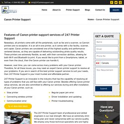 Best Canon Printer Support and Installation Services USA