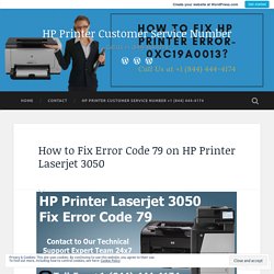 Fix Error Code 79 on HP Printer Laserjet 3050