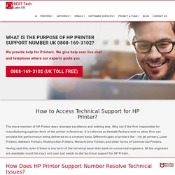 HP Printer Support UK 0808-169-3102 HP Printer Contact Phone UK