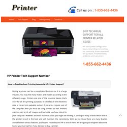 HP Printer Tech Support Number