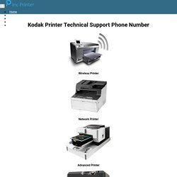Kodak Printer Technical Support Phone Number