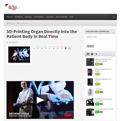 3D-Printing Organ Directly into the Patient Body in Real Time