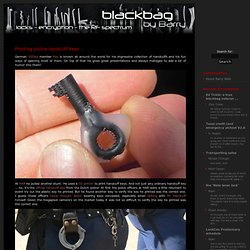 Printing police handcuff keys … « blackbag