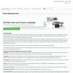 Best Direct Mailing Services