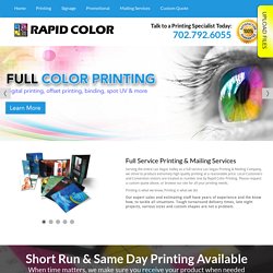 Las Vegas printing company