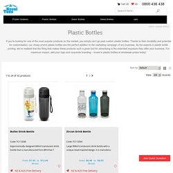 Custom Plastic Bottles Printing, Promotional Plastic Bottles Wholesale - Novel Tees NZ