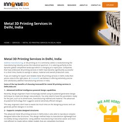 Online 3D Printing Service in India, Innovae3d