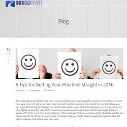 6 Tips for Getting Your Priorities Straight in 2016