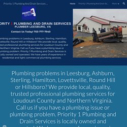 Priority 1 Plumbing And Drain Services Plumber Leesburg, VA