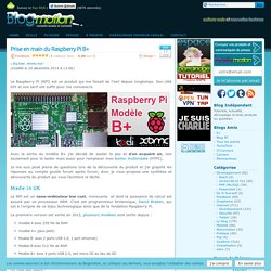 Prise en main du Raspberry Pi B+