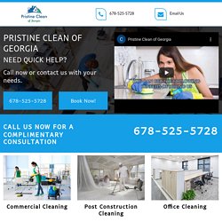 Pristine Clean Of Georgia, Commercial Cleaning Company Marietta GA