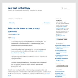 Law and technology