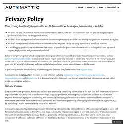 Privacy Policy