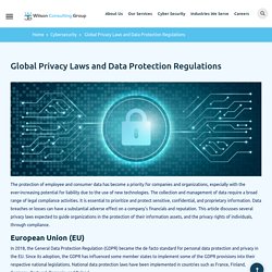 Global Privacy Laws and Data Protection Regulations