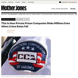 This Is How Private Prison Companies Make Millions Even When Crime Rates Fall