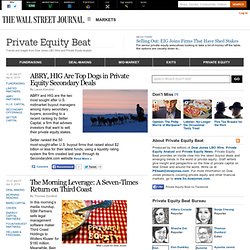 Private Equity Beat