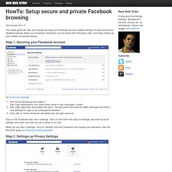 Nik Cubrilovic Blog - HowTo: Setup secure and private Facebook browsing