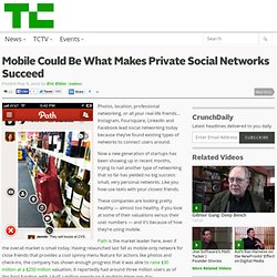 Mobile Could Be What Makes Private Social Networks Succeed