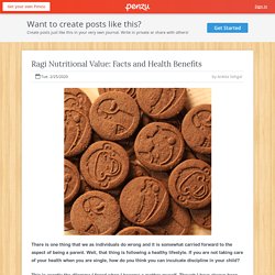 Ragi Nutritional Value: Facts and Health Benefit