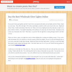 Buy the Best Wholesale Glow Lights Online